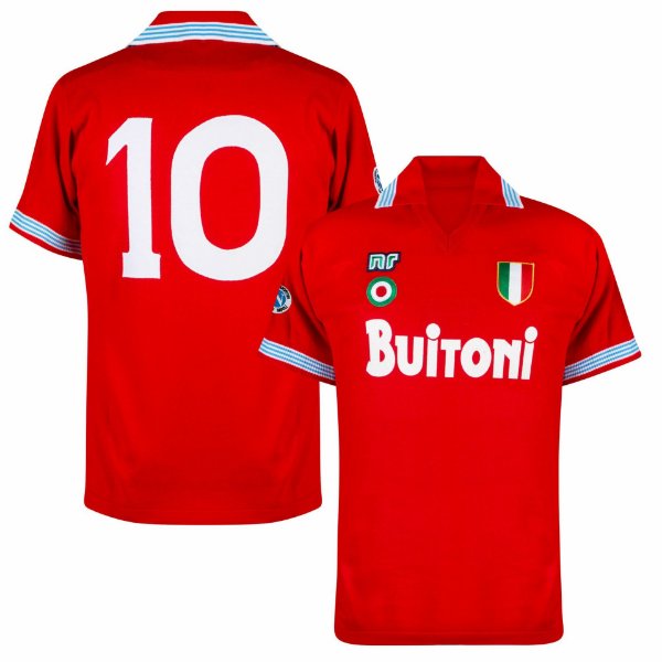 Napoli Historic Third Shirt 1987-1988 + Maradona 10