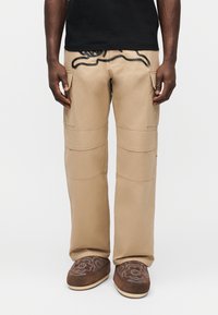 Icecream Spray Paint Running Dog Pants