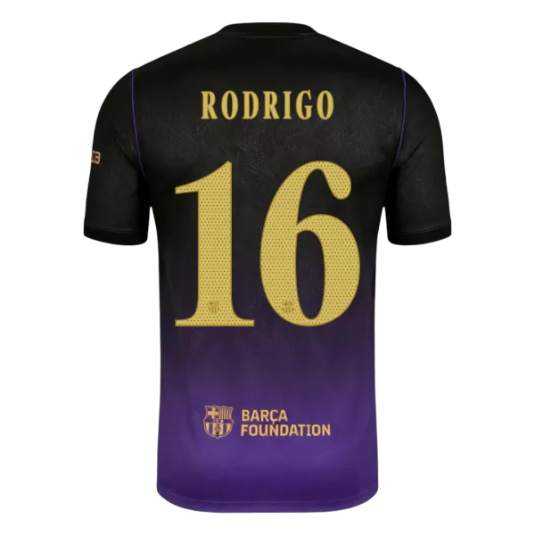 RODRIGO #16 Barcelona Away Jersey 2026/27 - UCL Font - Image 1