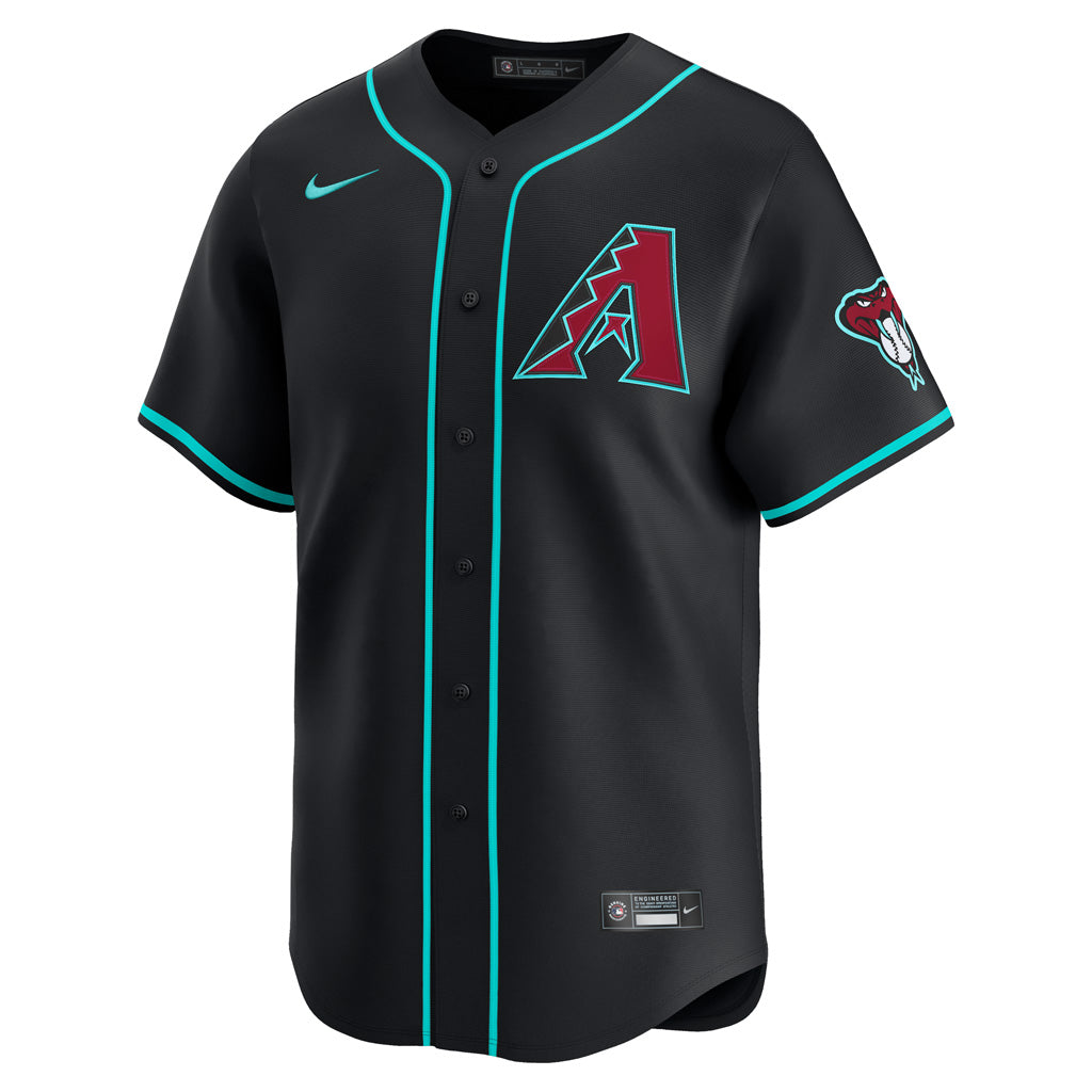 MLB Arizona Diamondbacks Ketel Marte Nike Alternate Limited Jersey - Black