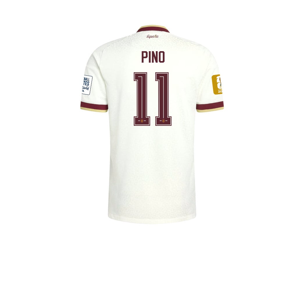 Spain 2026 Two-Star World Cup Champions Men's Away Jersey – Yeremy Pino #11