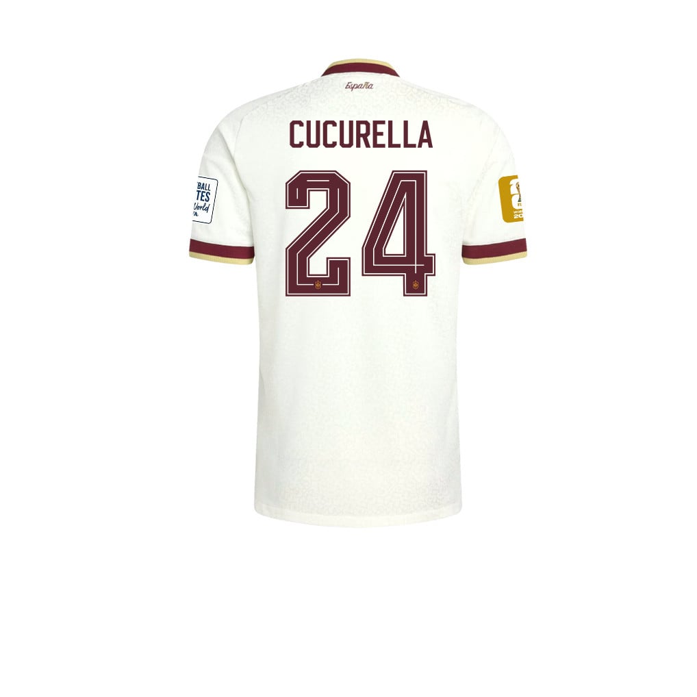 Spain 2026 Two-Star World Cup Champions Men's Away Jersey – Marc Cucurella #24