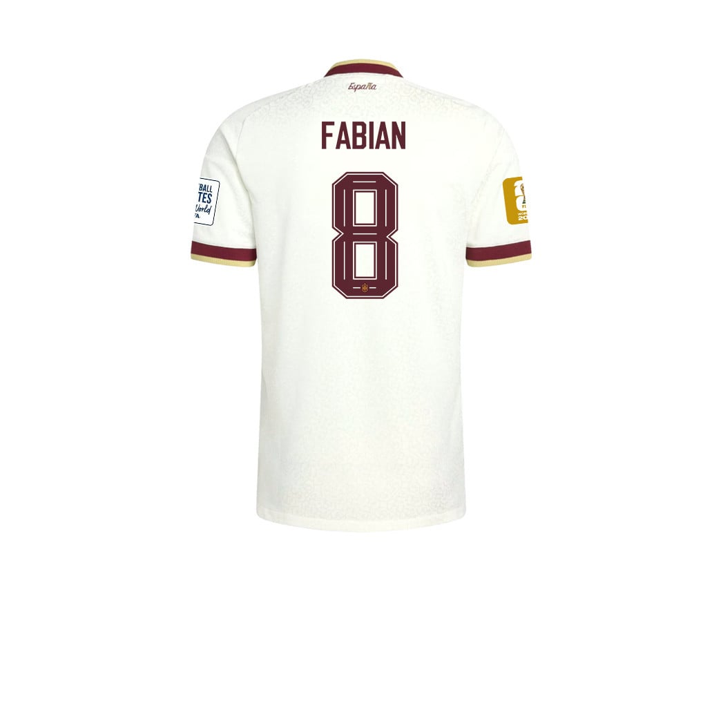 Spain 2026 Two-Star World Cup Champions Kids Away Jersey – Fabián Ruiz #8