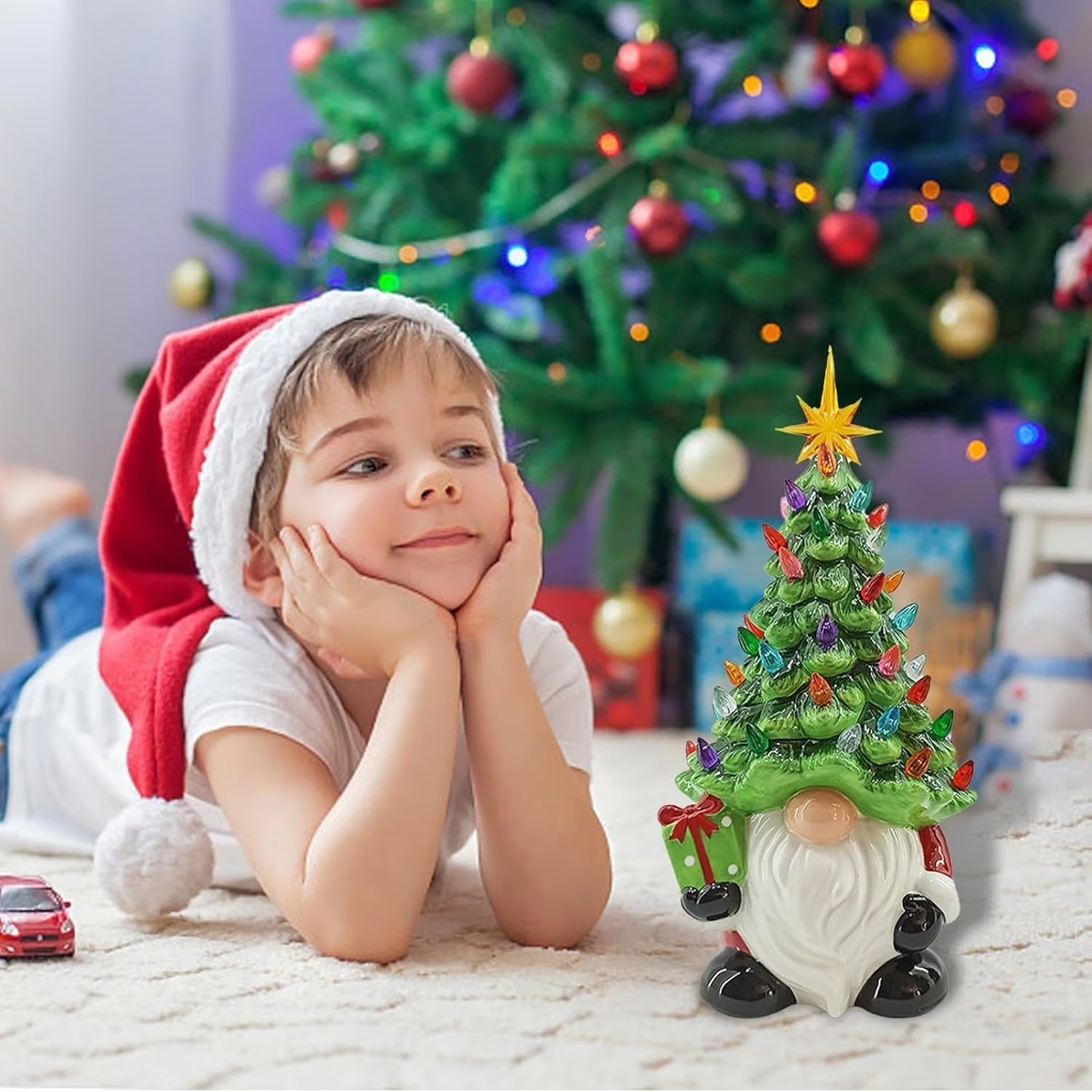 Árbol gnomo iluminado DIY - Mejor regalo para la familia