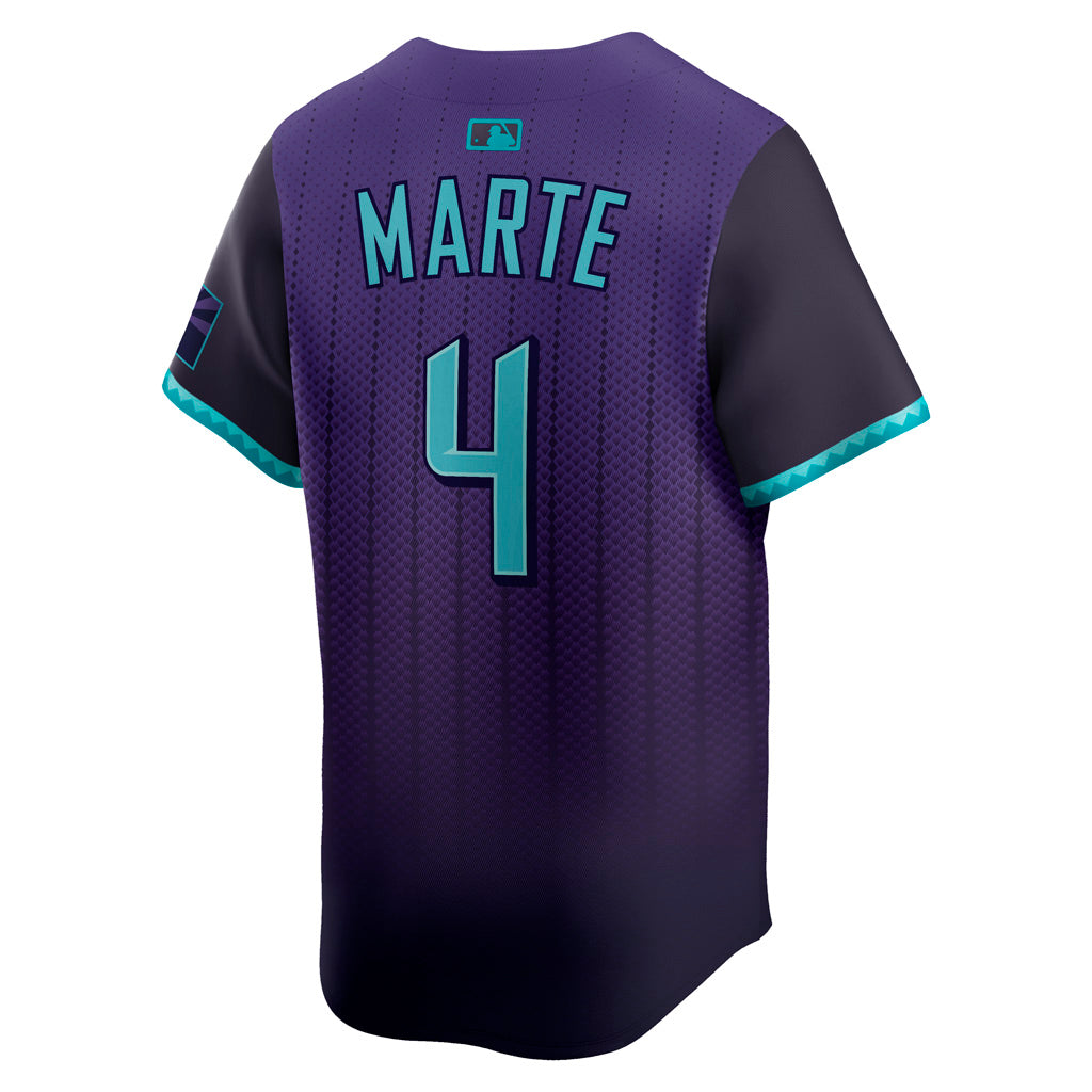 MLB Arizona Diamondbacks Ketel Marte 2025 City Connect Limited Jersey - Purple