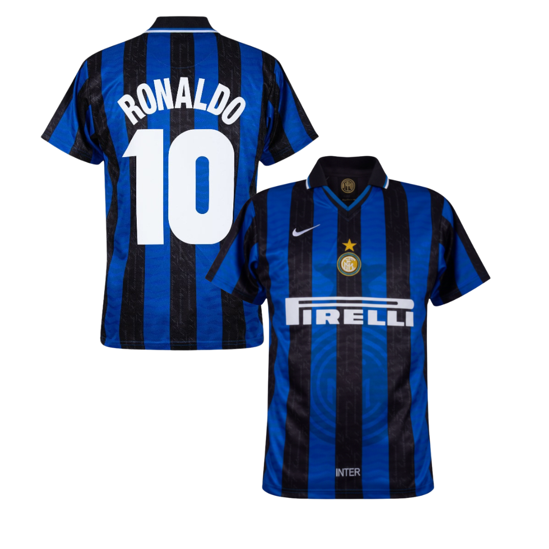 Inter Historic Shirt 1997/1998 + Ronaldo 10