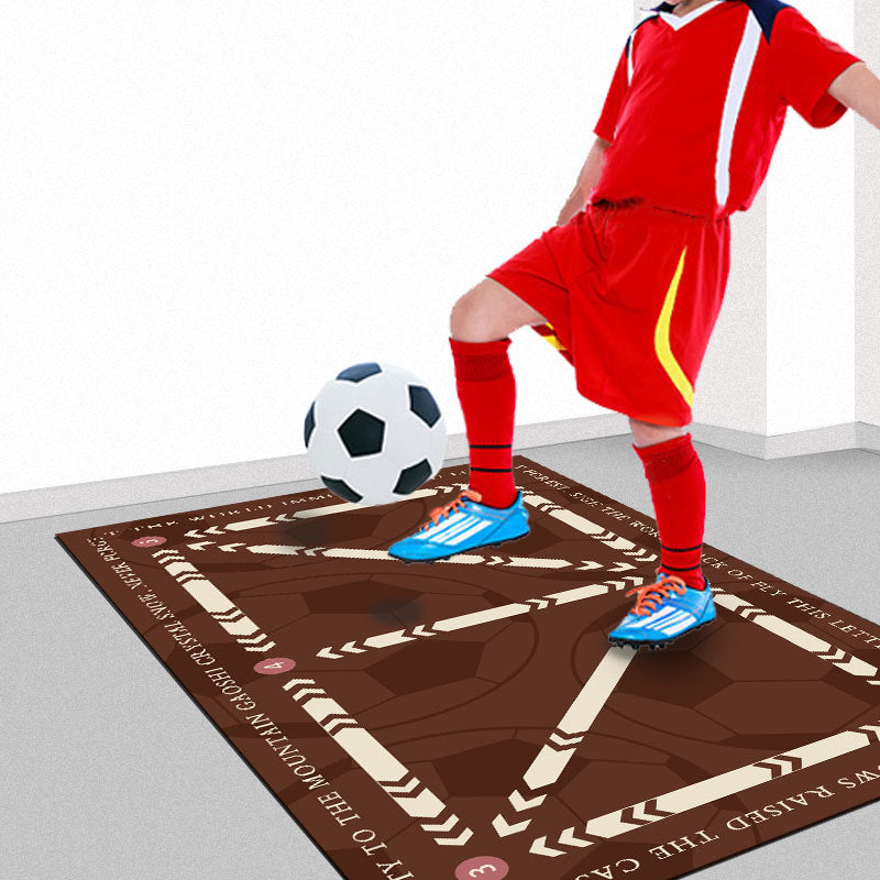 A child's best friend - Football training mat for all levels Non-slip & quiet
