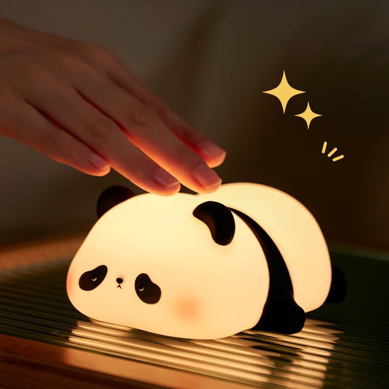 Schattige Panda Nachtlampje LED Squishy Tiklamp Beste Cadeau voor Baby & Meisje