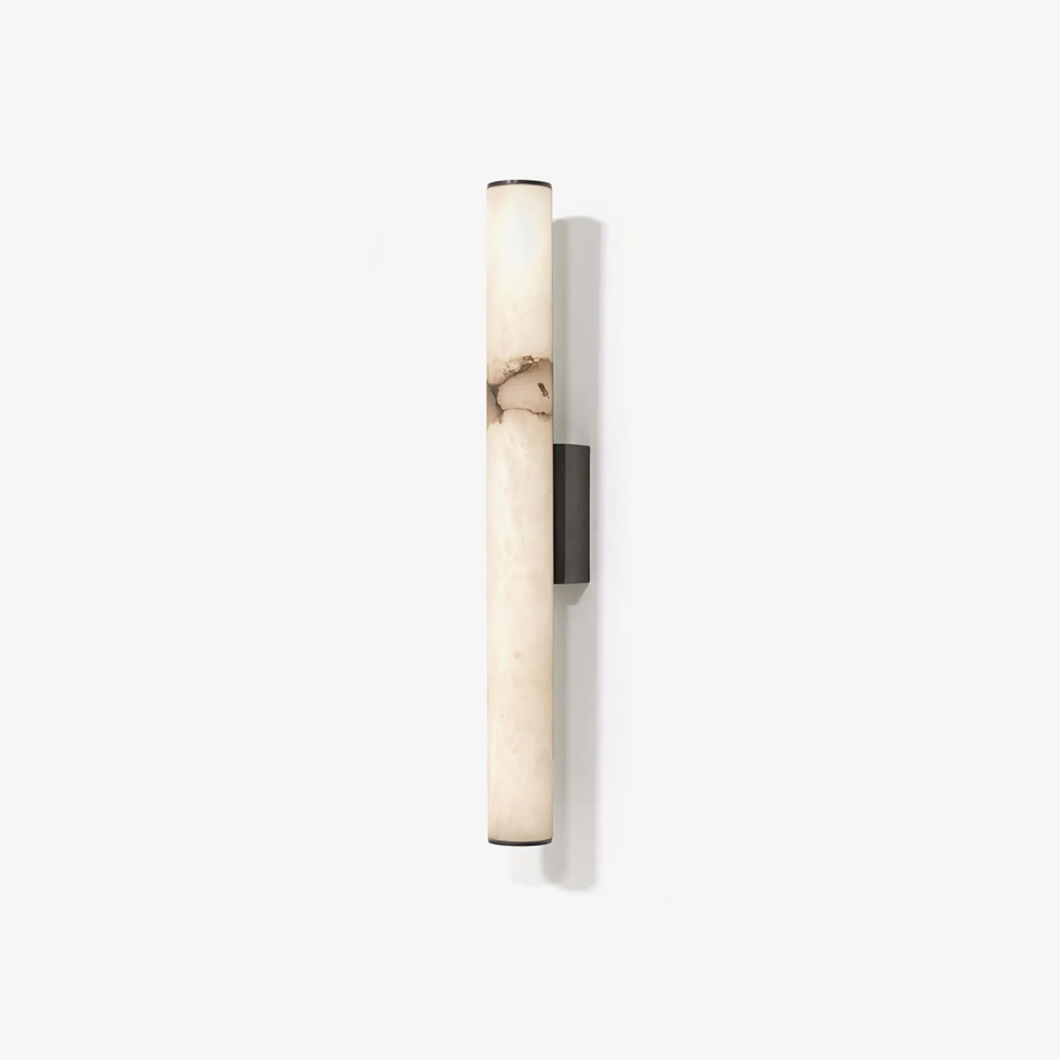 Modern Minimalist Spanish Marble Copper Wall Sconce LED 1-Light