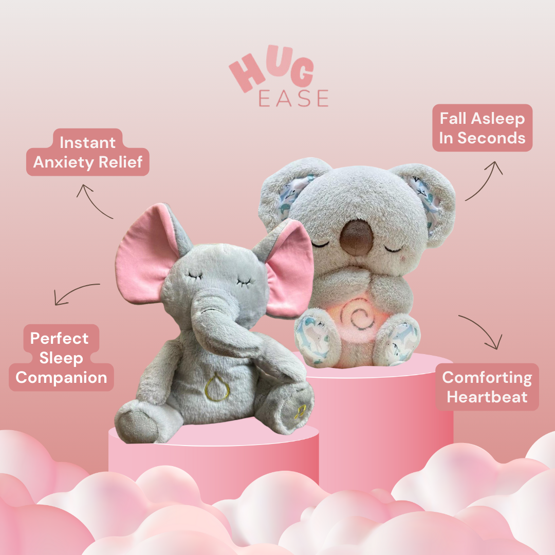 Koala y elefante que respiran