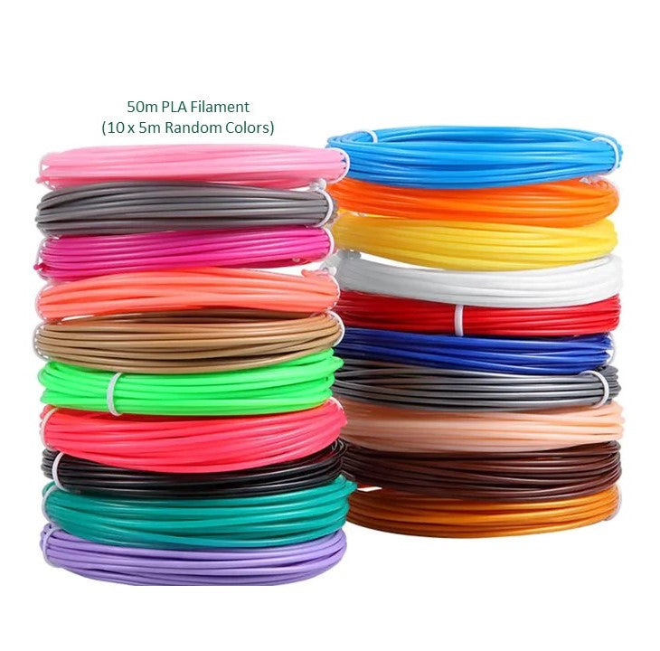 Kit di avvio penna 3D - 100M filamento - 10 colori