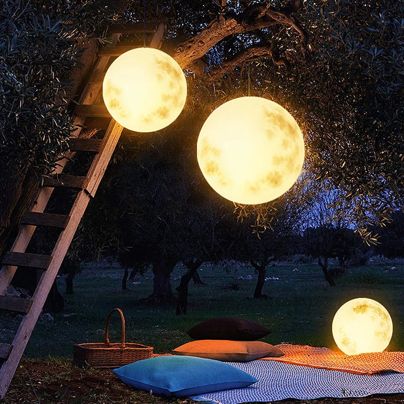 Modern Round LED Garden Light 1-Light