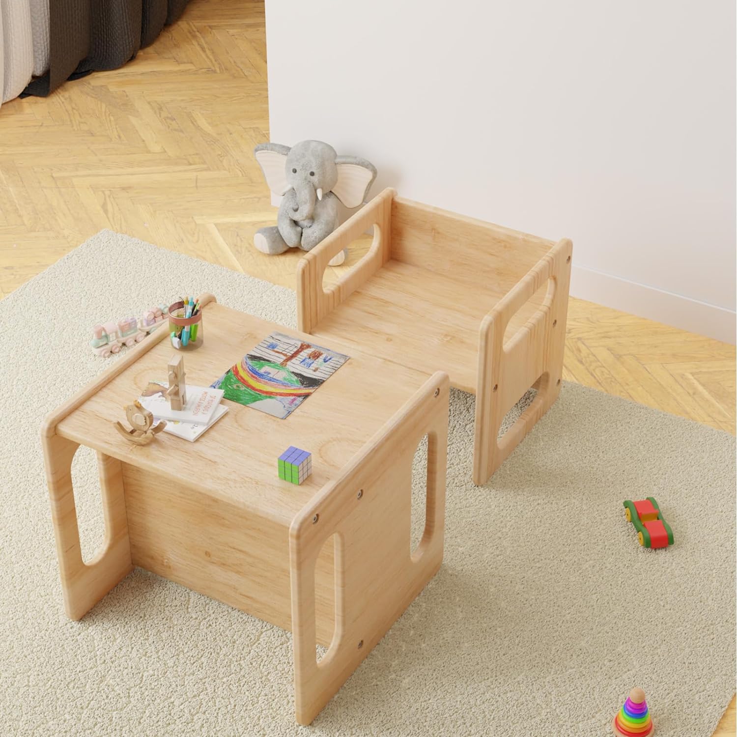 Montessori Weaning Table & Chair Set