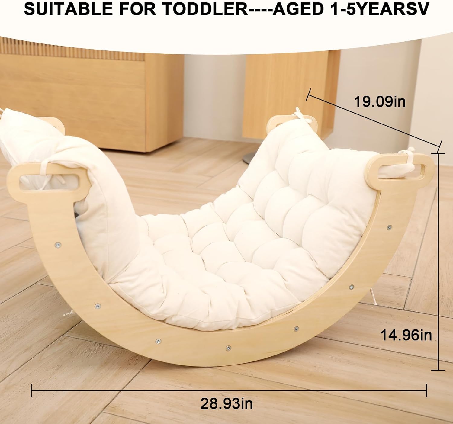 Montessori Climbing Arch & Rocker Bed