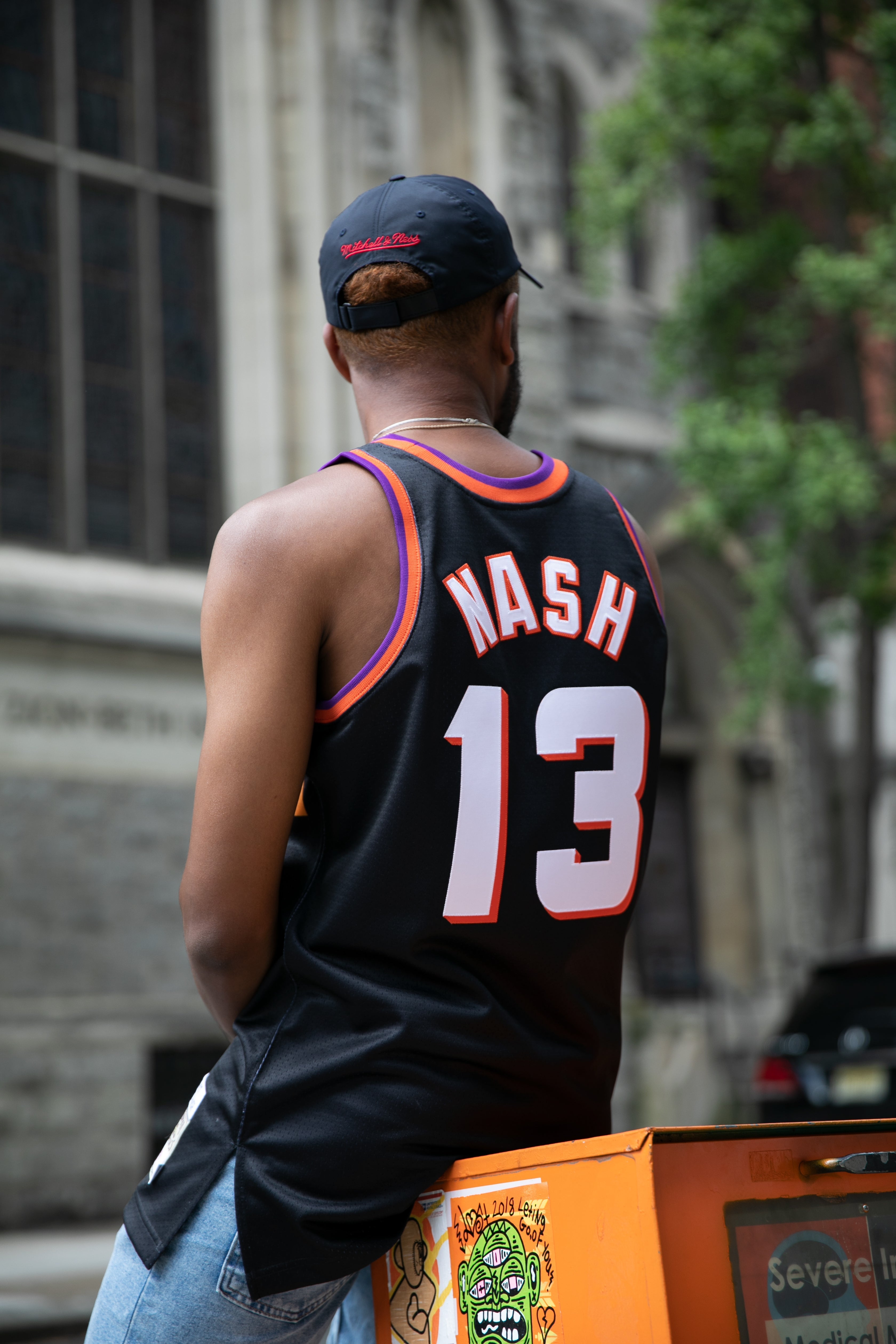 NBA Phoenix Suns Steve Nash Mitchell & Ness '96 Retro Swingman Jersey