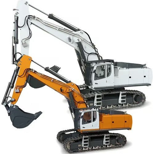 Excavadora hidráulica fresada CNC: modelo para entusiastas