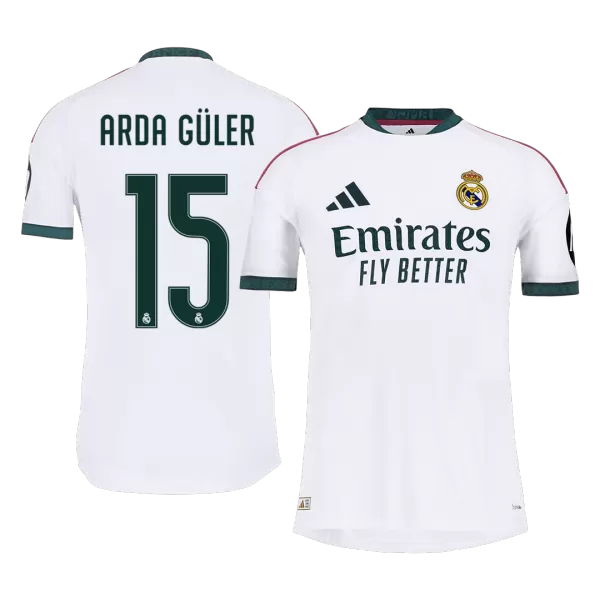 ARDA GÜLER #15 Real Madrid Home Match Jersey Player Version 2026/27 - Image 1