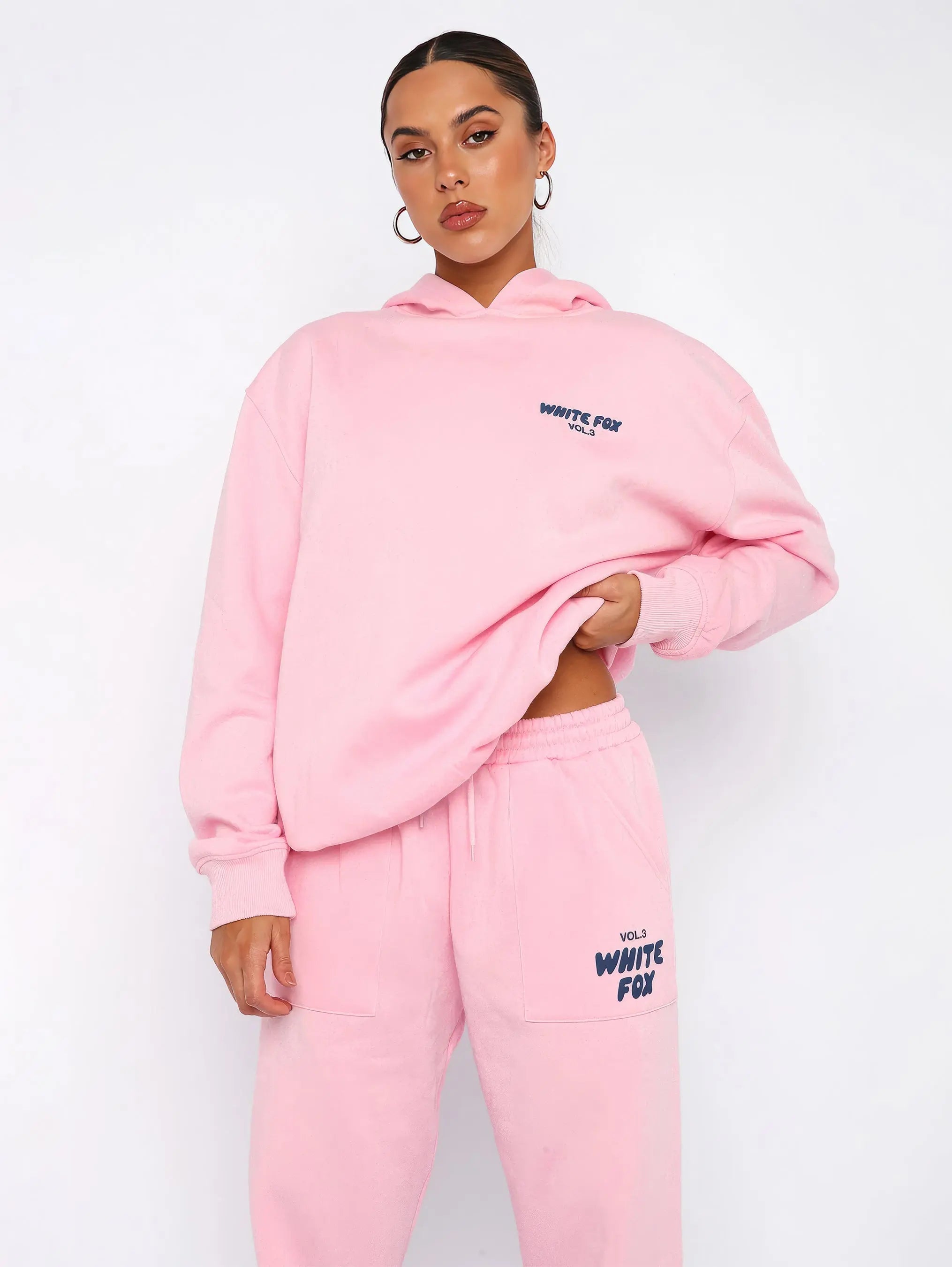 Soft Relaxed Fit Hoodie and Jogger Set for Everyday Comfort