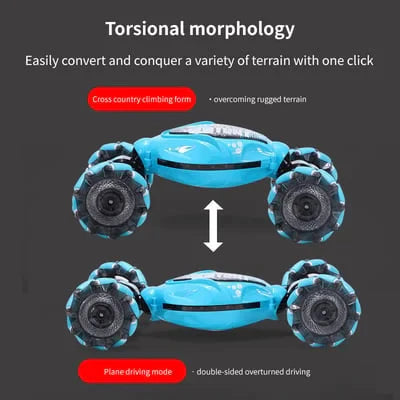Auto stunt 360° tutto terreno con lunga durata della batteria