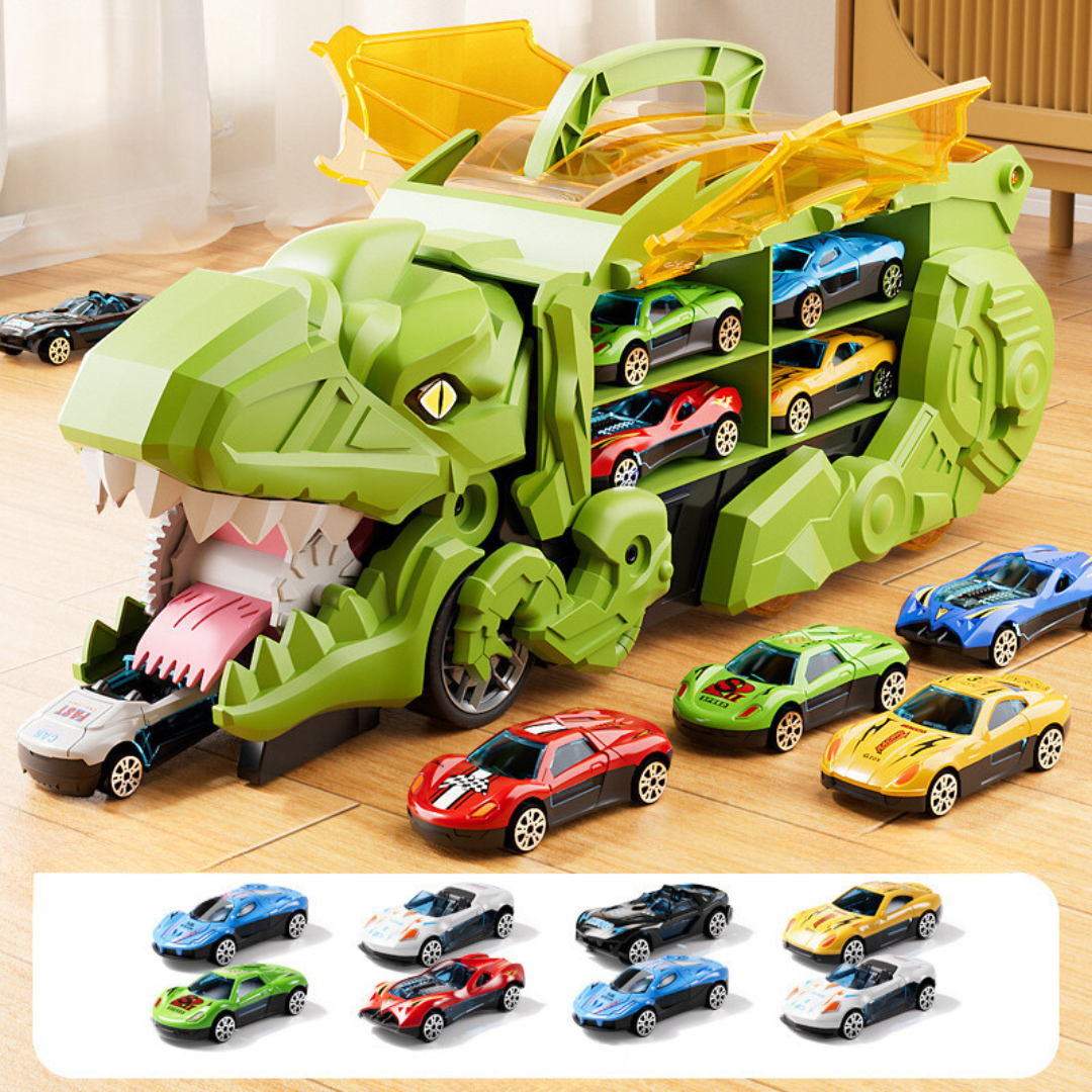 Transport Dino Vrachtwagen met Opvouwbare Schuif