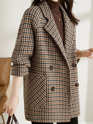 Puili | Women's Checkered Jacket