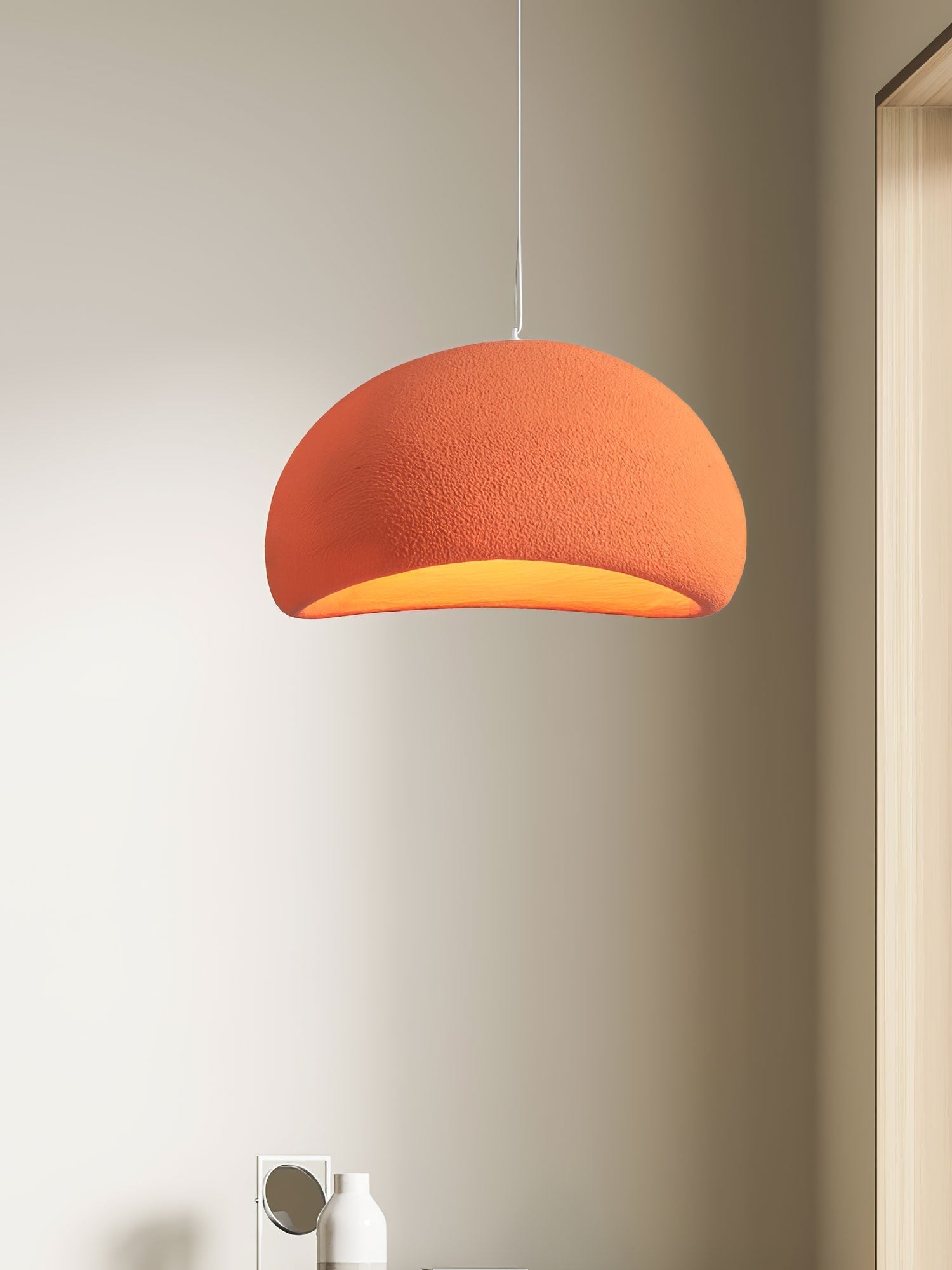 Modern Minimalist Dome LED Pendant Light 1-Light