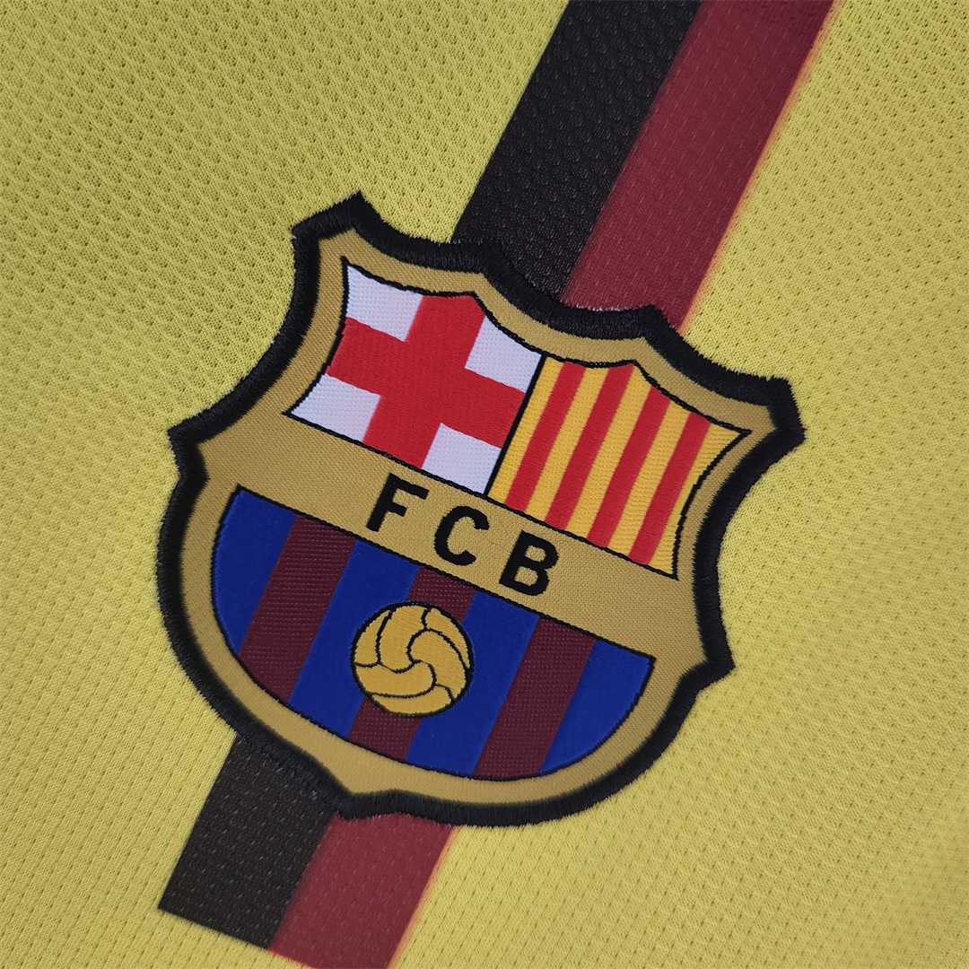 Messi Barcelona Away Long Sleeve 2008/09 Jersey