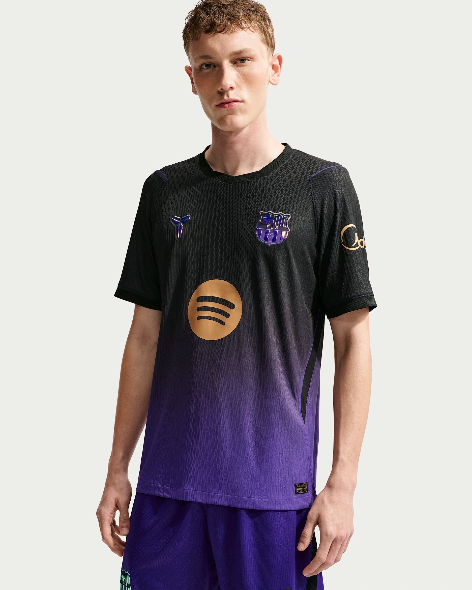 Barcelona 26/27 Away Jersey (Player Version) — Pedri 8 — Champions Patch