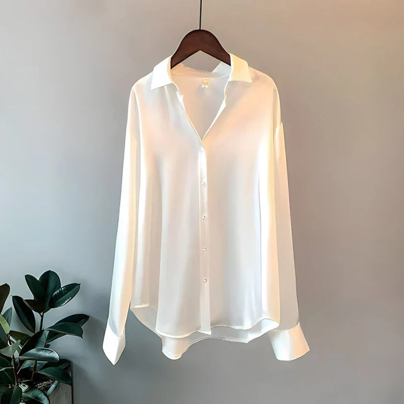 Puili | Refined Silk Shirt