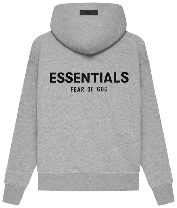 FEAR OF GOD ESSENTIALS HOODIE DARK OATMEAL KIDS/JR SS22