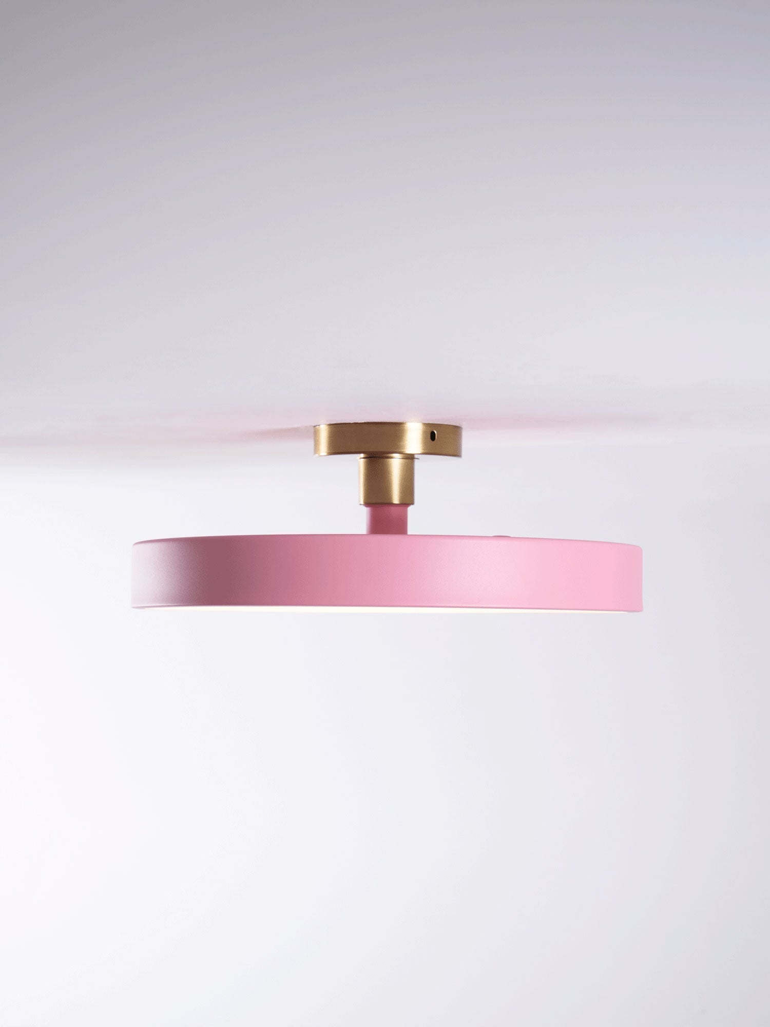 Modern Round LED Flush Mount Ceiling Light 1-Light