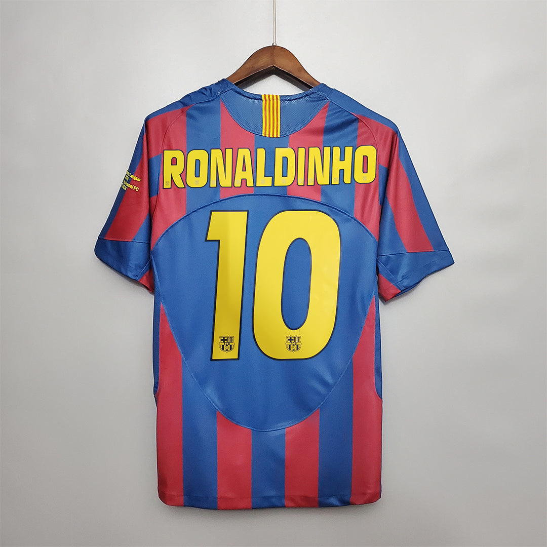 Barcelona Home Jersey Champions League 2005/06