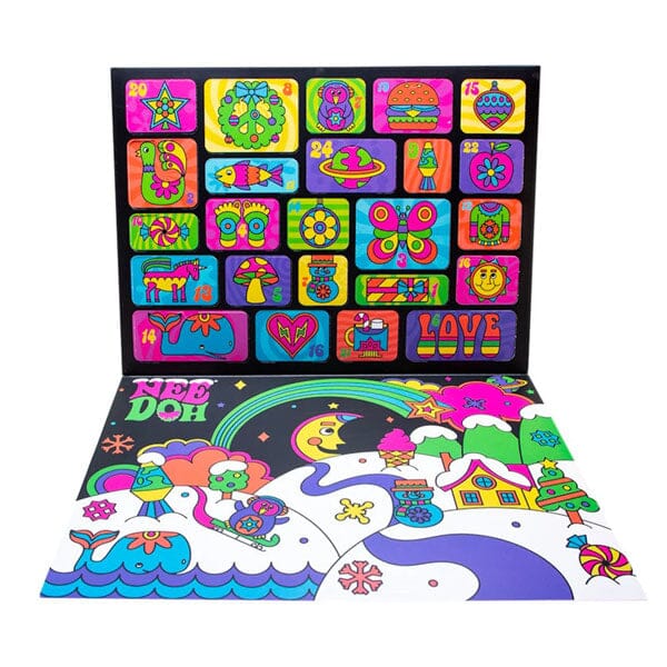 SQUISHMAS – 2025 Fidget Toy Advent Calendar with 24 Daily Surprises