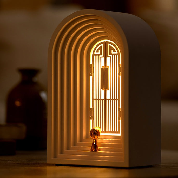 Lámpara nocturna retro creativa premium con altavoz Bluetooth - Regalos perfectos