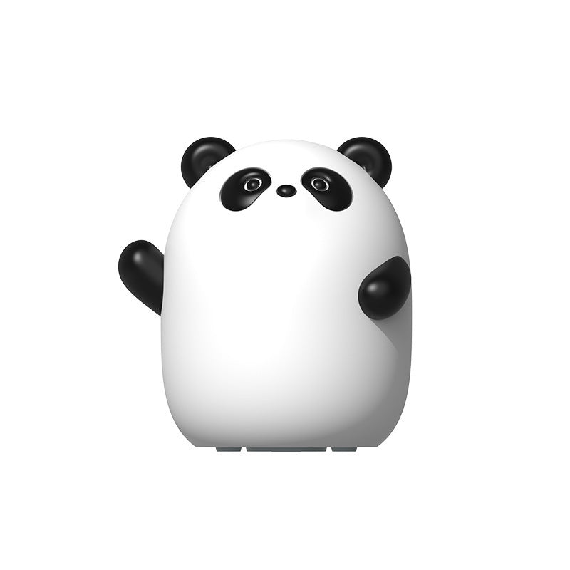 Lampada Notturna LED Panda Morbido per Regalo USB Ricaricabile 1200mAh