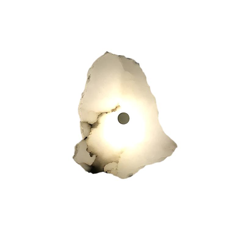 Modern Irregular Marble Wall Sconce LED 1-Light