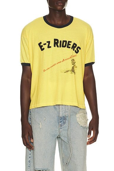 Paly Hollywood Ez Riders Ringer Tee