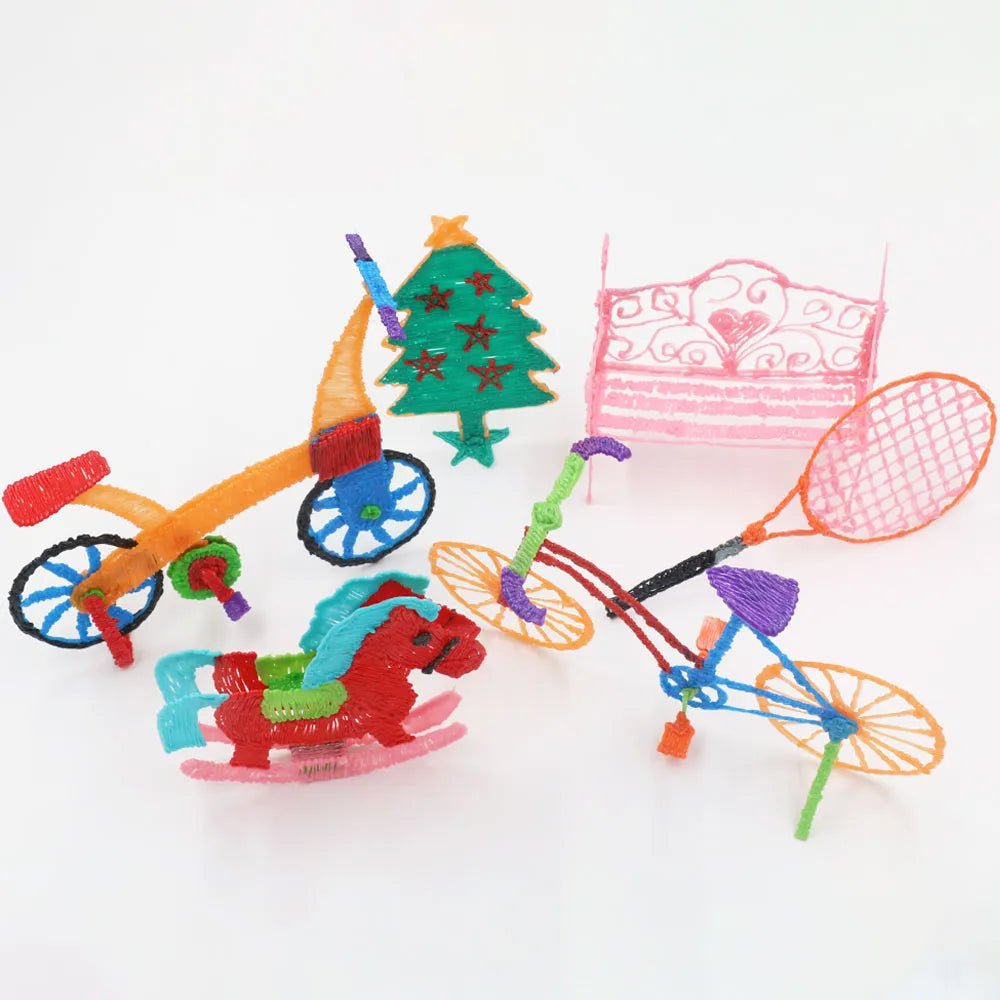 Kit di avvio penna 3D - 100M filamento - 10 colori