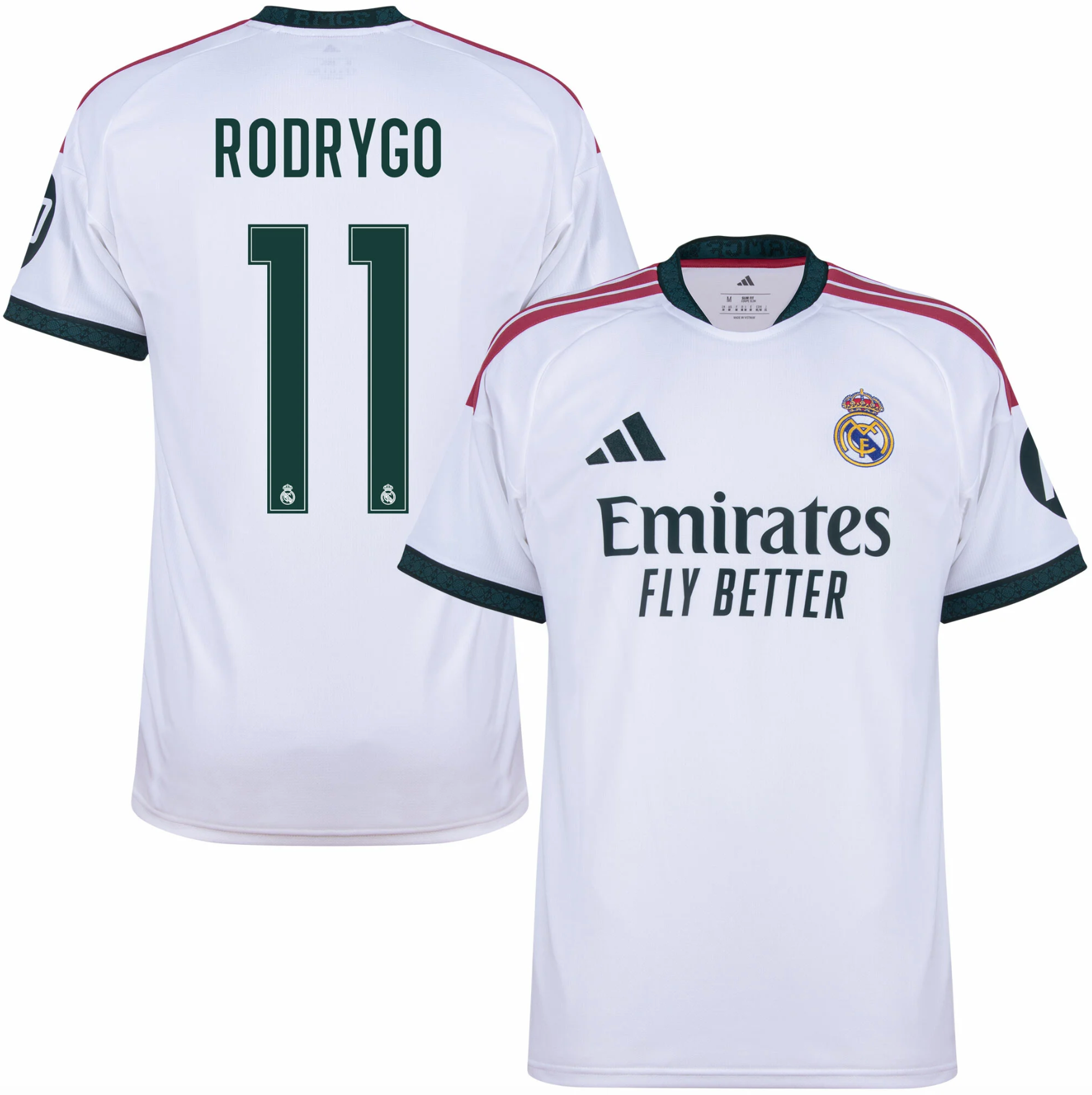Real Madrid 26/27 Home Jersey (Player Version) — Rodrygo 11