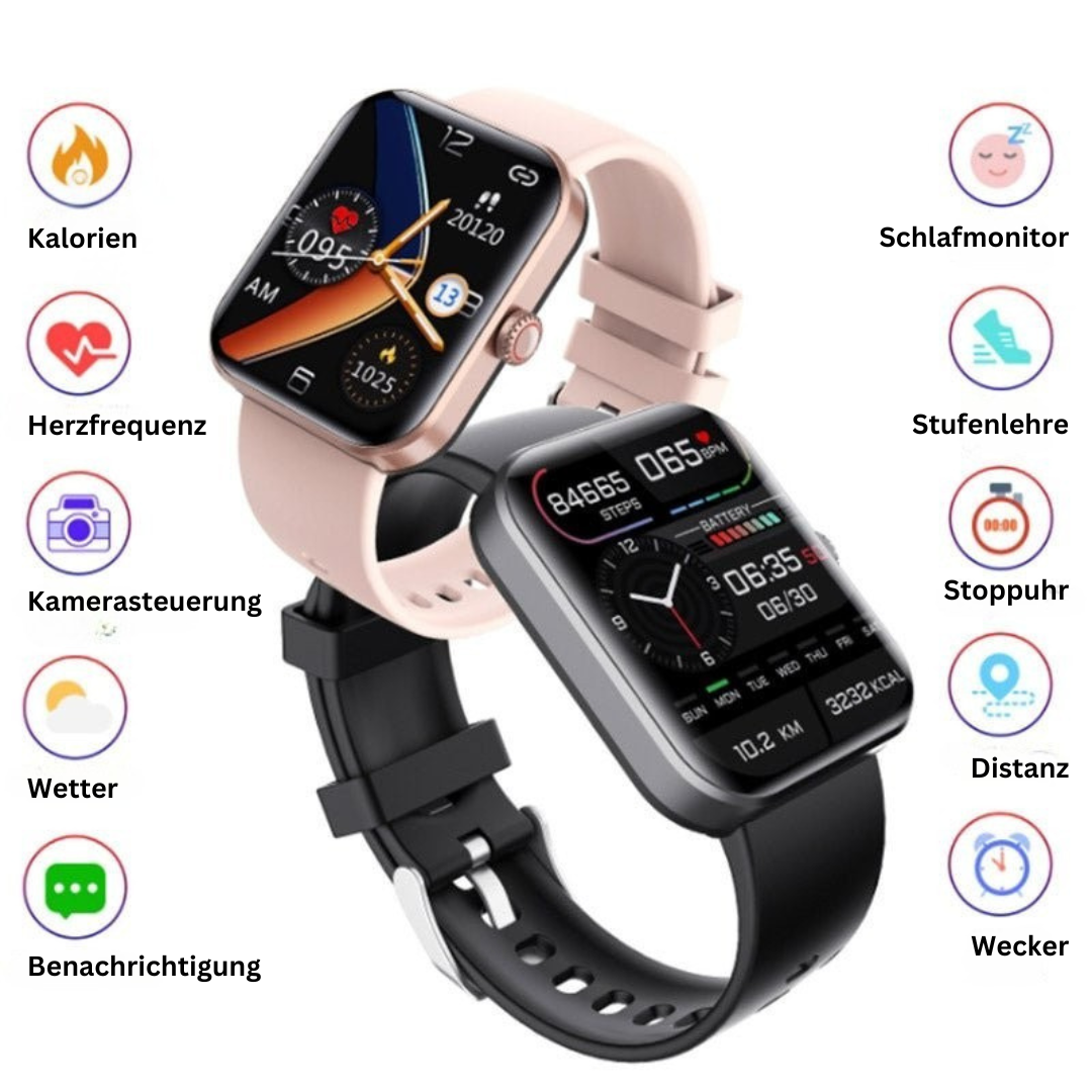 GlucoWatch | Smart Glucose Monitoring Watch with Real-Time Tracking
