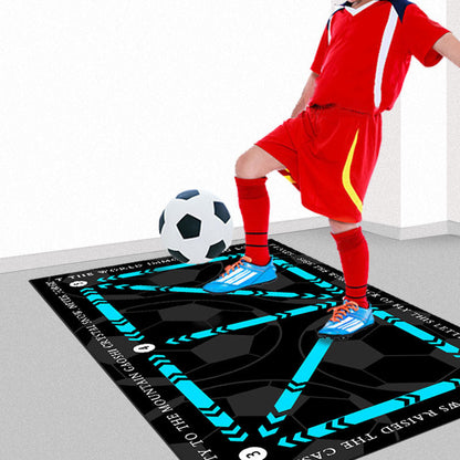 A child's best friend - Football training mat for all levels Non-slip & quiet
