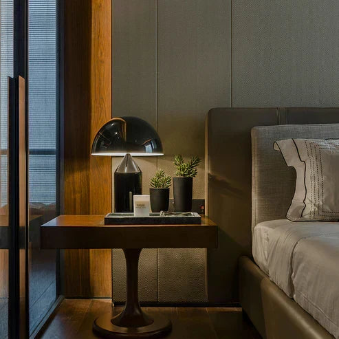 Nordic Brass Dome LED Table Lamp 3-Light