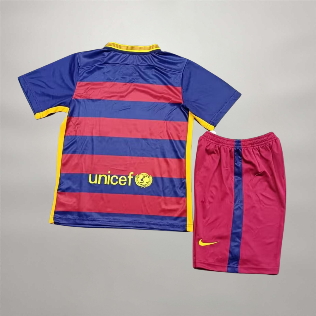 Barcelona Home Full Kit 2015/16 - Kids