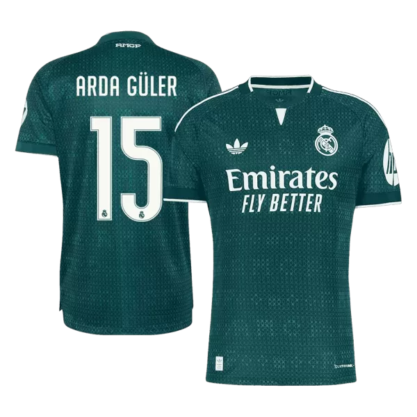 ARDA GÜLER #15 Real Madrid Away Match Jersey Player Version 2026/27 - Image 1