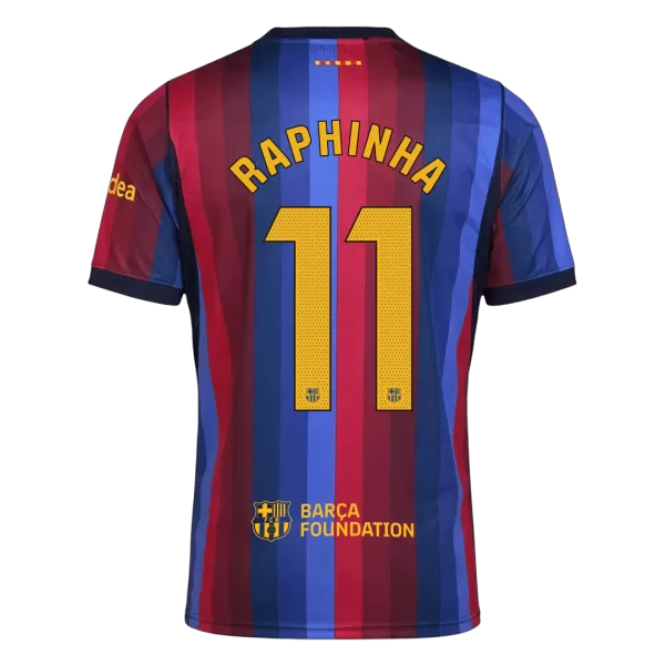 RAPHINHA #11 Barcelona Home Jersey 2026/27 - Image 1