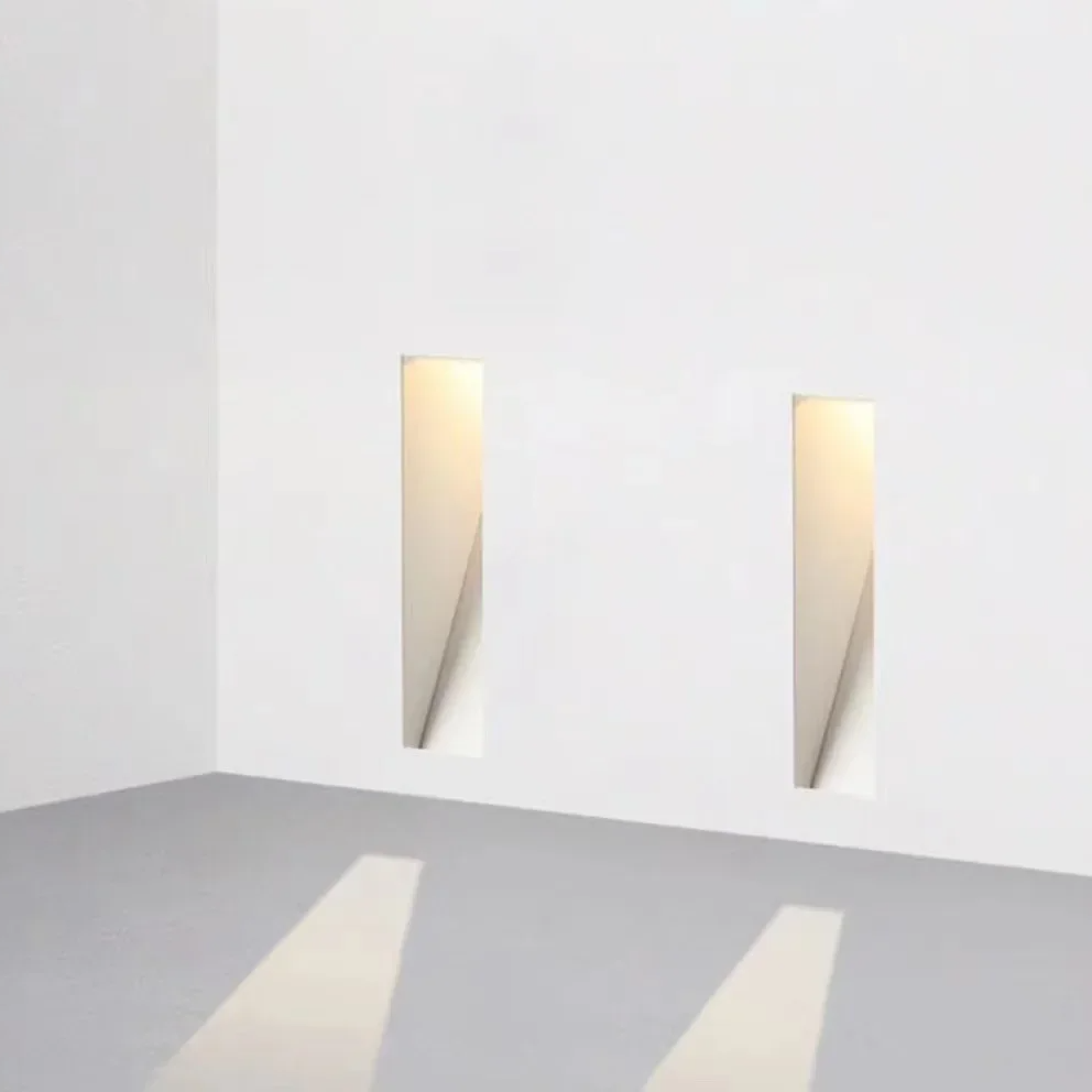 Nordic Frameless Stainless-Steel Stair LED Wall 1-Light with Sensor