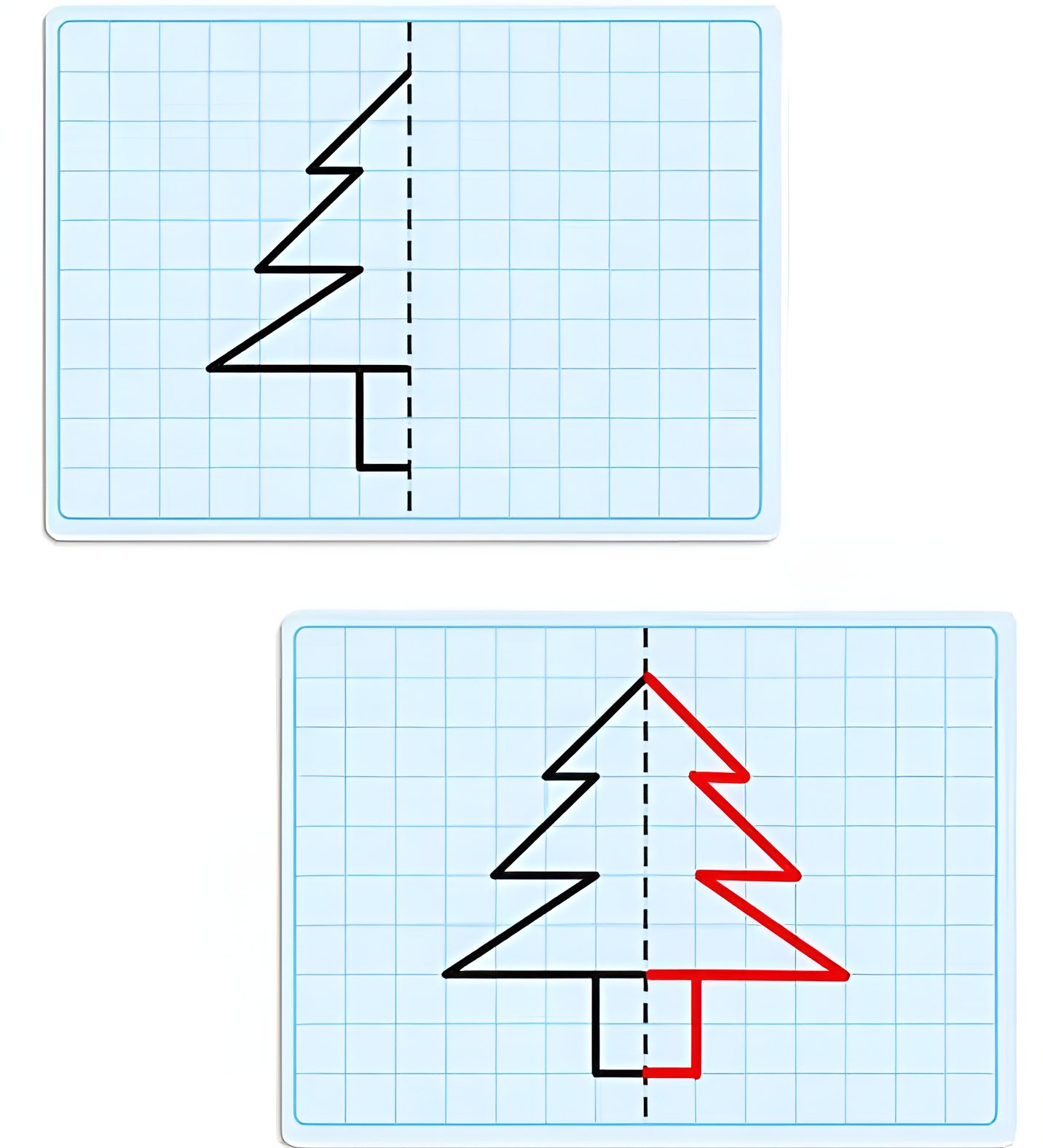 Carte per Disegno Simmetrico Montessori