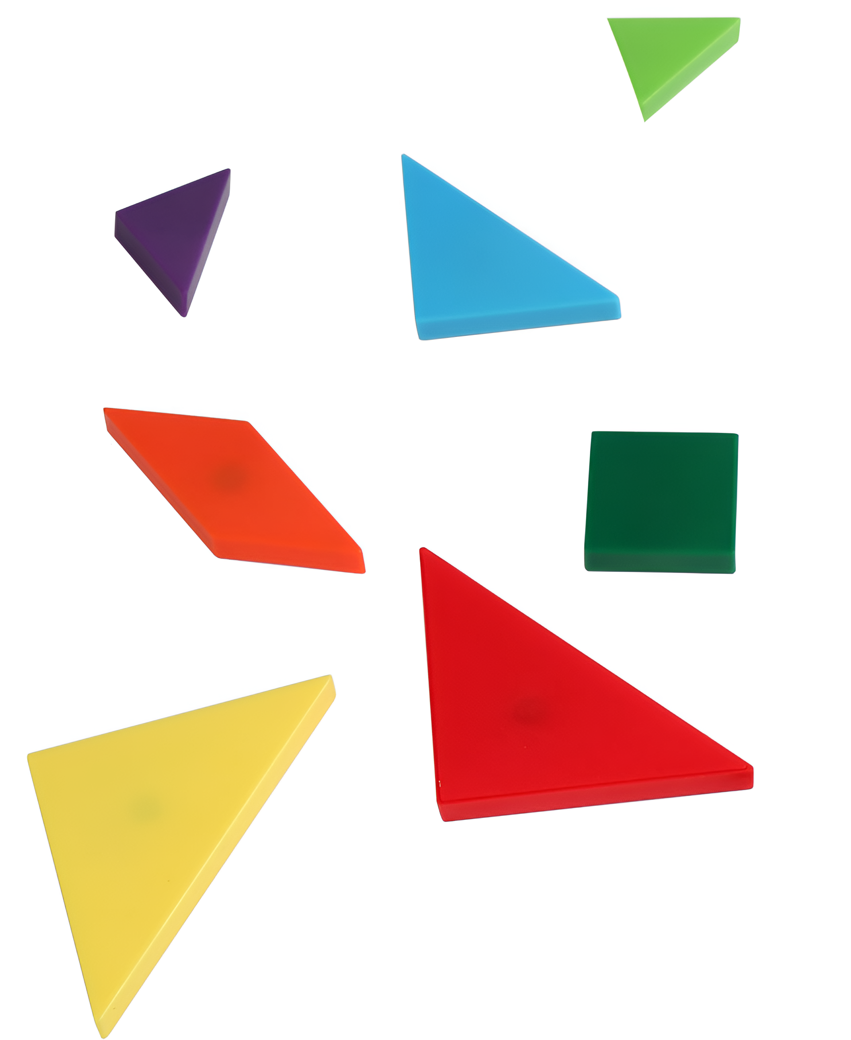 Montessori 3D Tangram Magnetische Puzzel