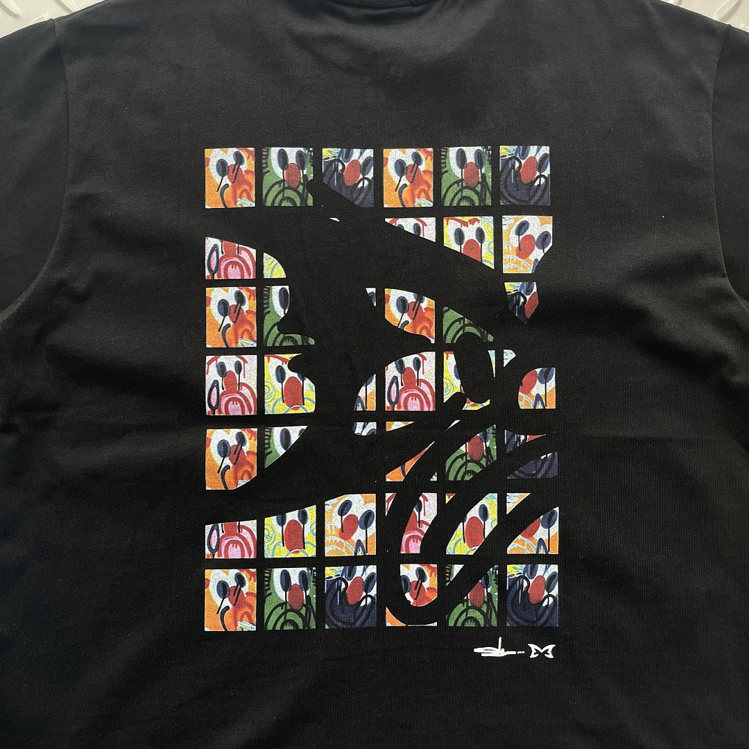 MERTRA x Slawn Comic Graphic Tee Black