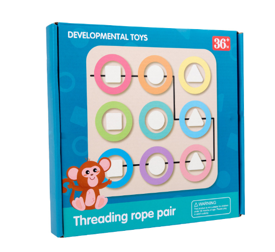Tavola Montessori per Intreccio Geometrico